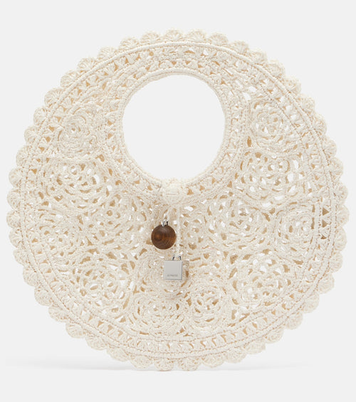 Jacquemus Spiaggia Small crochet top-handle bag