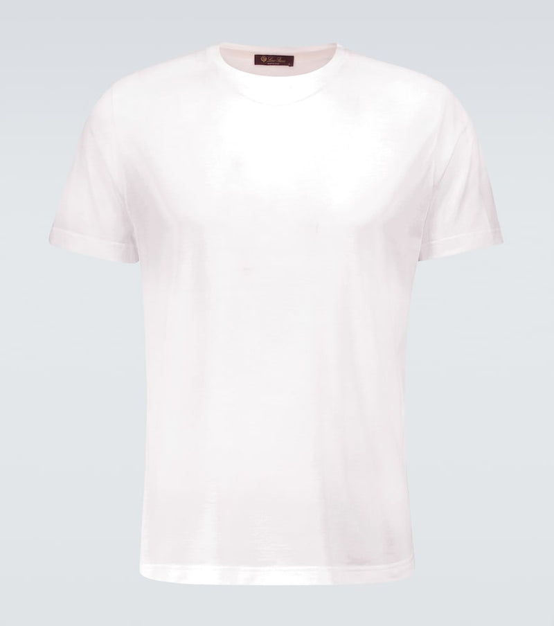 Loro Piana Silk and cotton-blend T-shirt