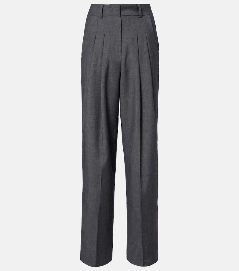 The Frankie Shop Gelso high-rise wide-leg pants