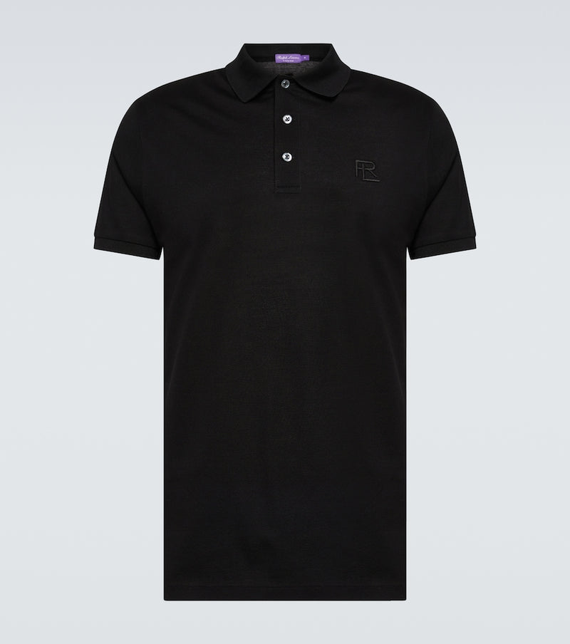 Ralph Lauren Purple Label Cotton pique polo shirt