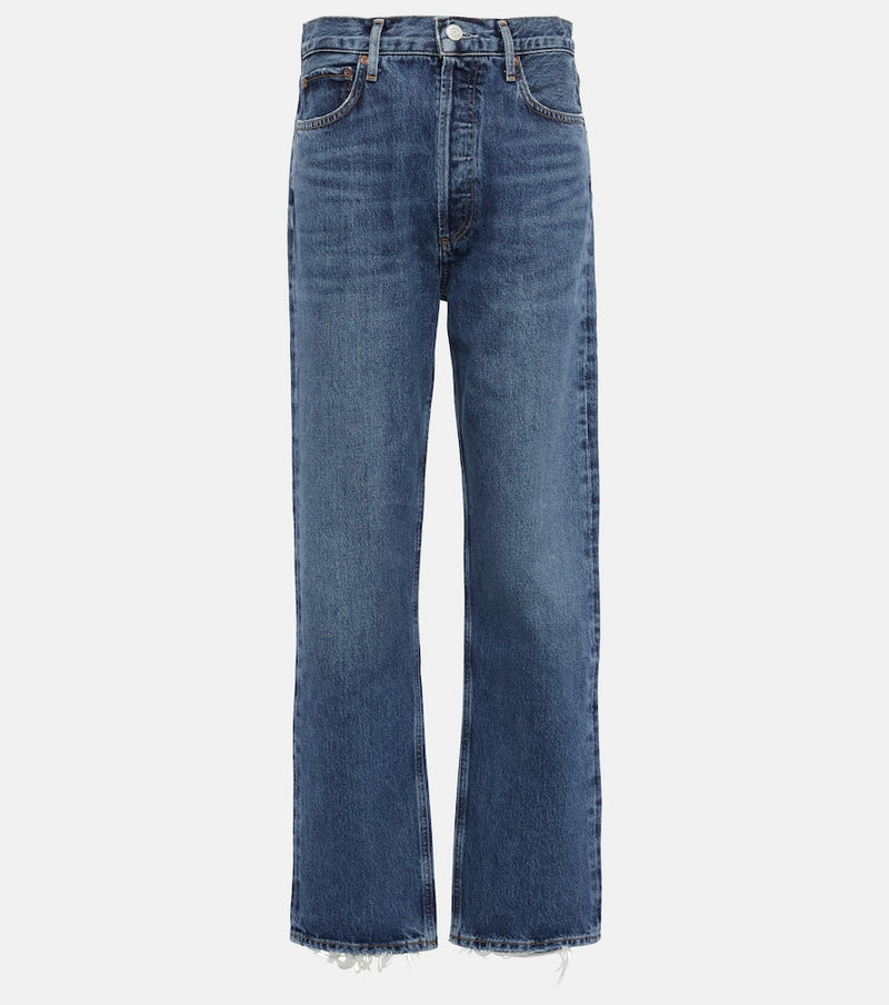 Agolde 90\'s Pinch high-rise straight jeans