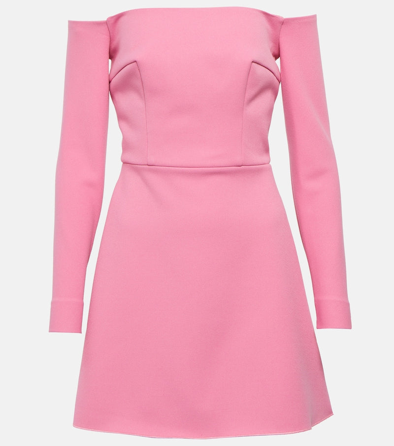 Emilia Wickstead Everleigh crepe minidress