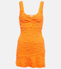 LoveShackFancy Bartlette crinkled minidress