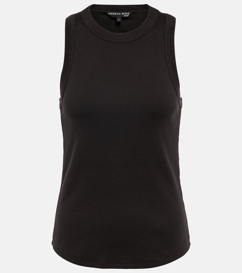Veronica Beard Jordyn cotton-blend jersey tank top