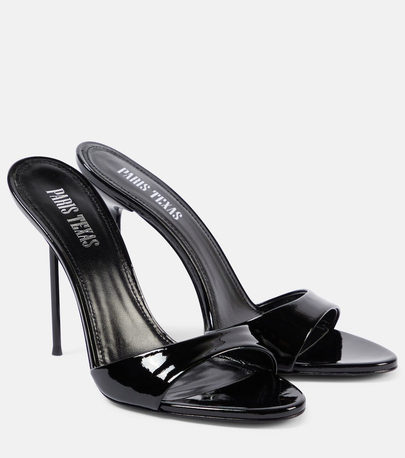 Paris Texas Patent leather and PVC sandals