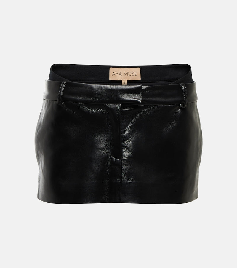 Aya Muse Oloma miniskirt