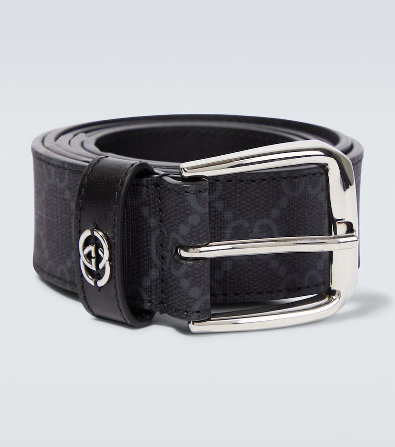 Gucci GG leather belt
