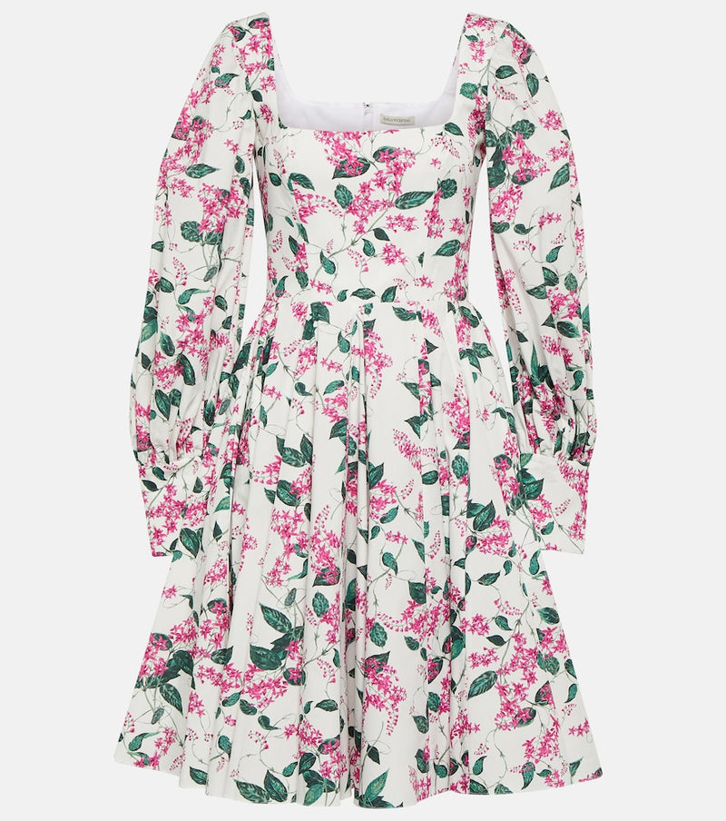 Emilia Wickstead Yasmina floral cotton minidress