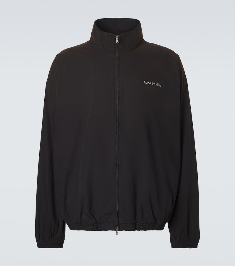 Acne Studios Logo cotton poplin jacket