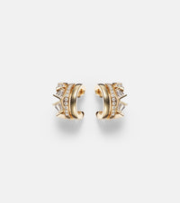 Bucherer Fine Jewellery 18kt gold earrings with diamonds