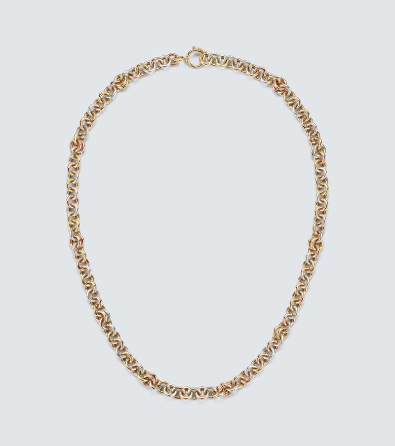 Spinelli Kilcollin Serpens 18kt gold and sterling silver necklace
