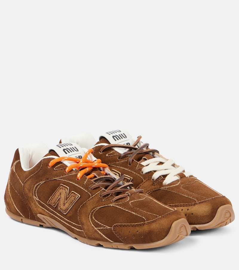 Miu Miu x New Balance 530 SL suede sneakers