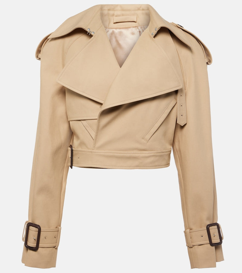 Wardrobe. NYC Cropped cotton jacket