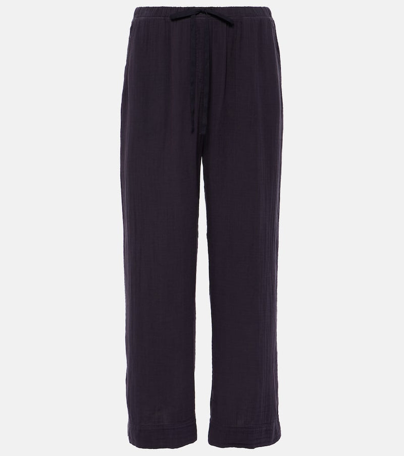Velvet Franny cotton wide-leg pants