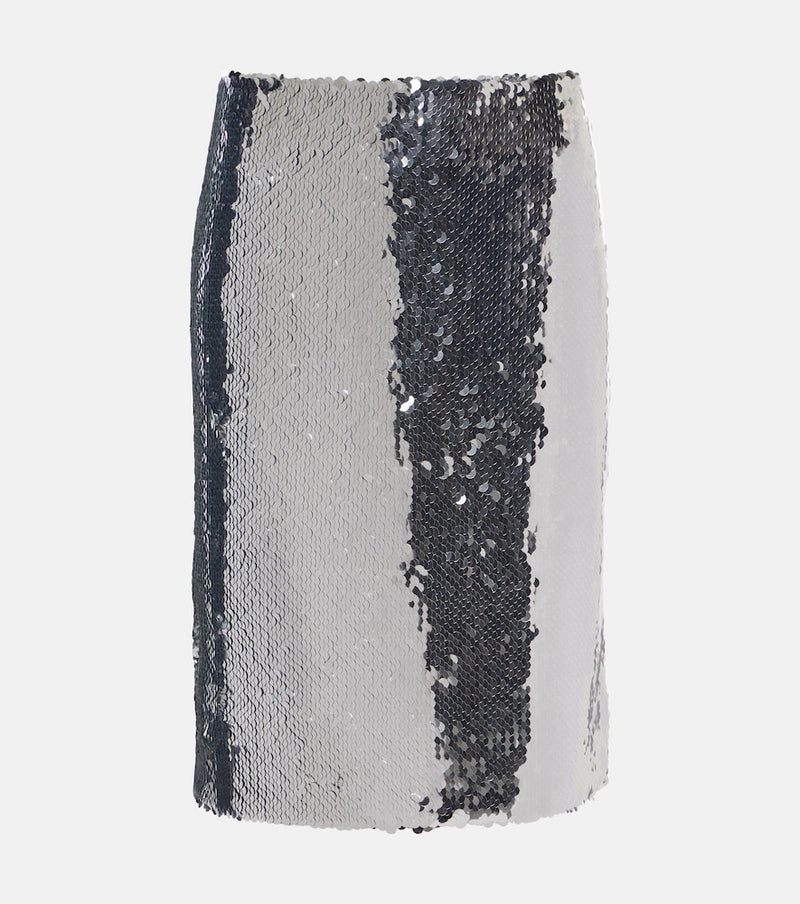 Magda Butrym Sequined midi skirt