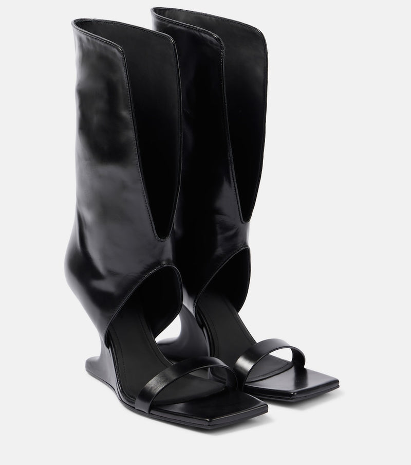 Rick Owens Cantilever 80 leather sandals