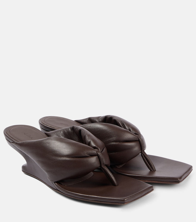 Rick Owens Cantilever 45 leather thong sandals