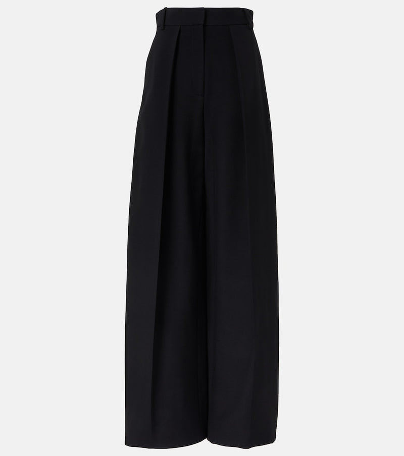 Khaite Maris high-rise wide-leg pants