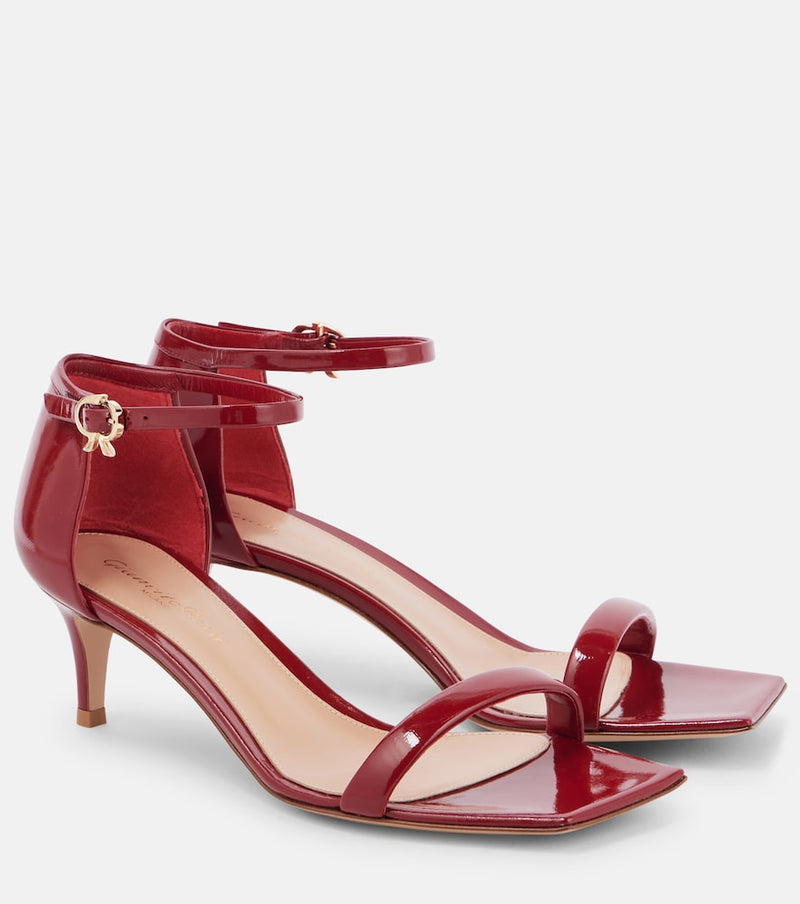 Gianvito Rossi Rhys 55 patent leather sandals