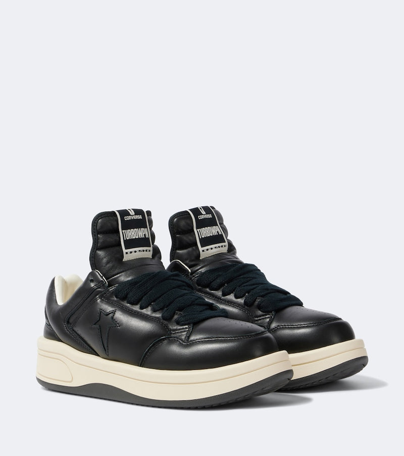 Rick Owens x Converse leather sneakers
