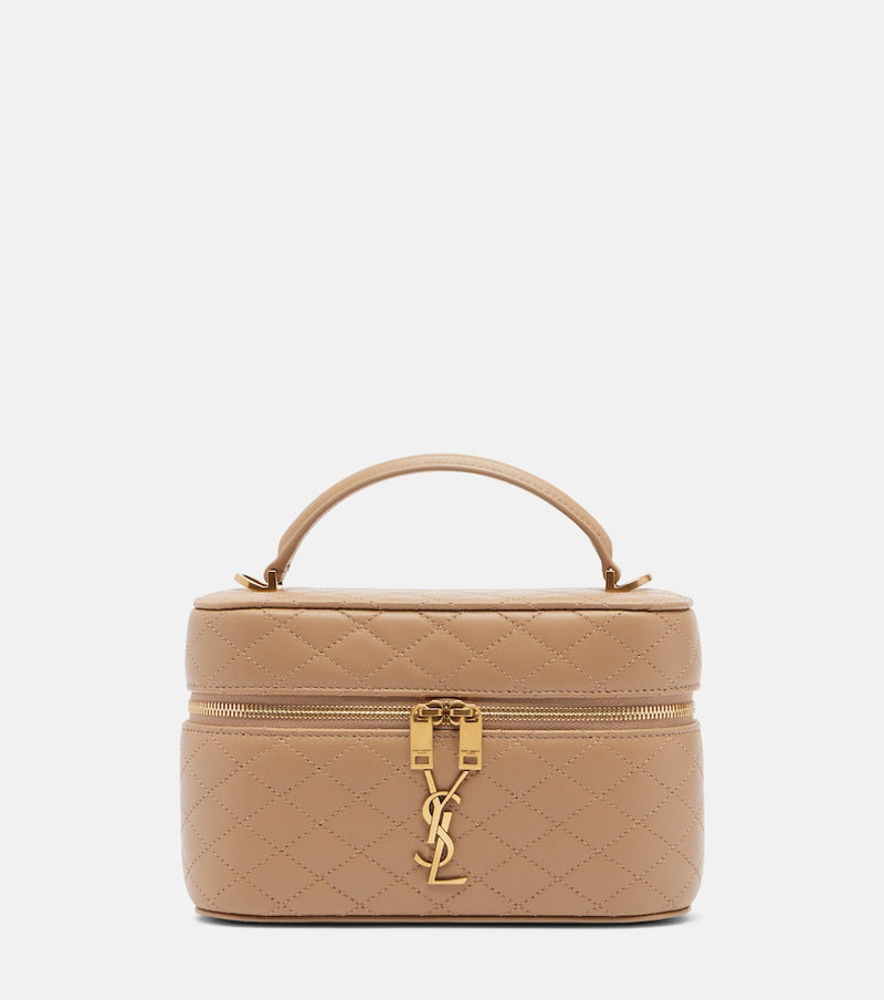 Saint Laurent Gaby quilted leather vanity bag