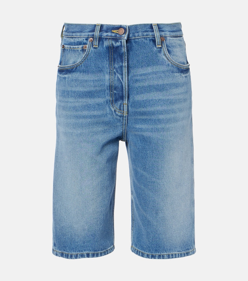 Prada High-rise Bermuda shorts
