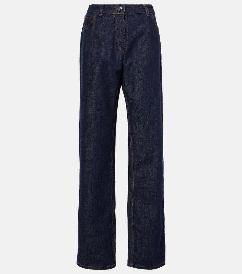 Magda Butrym High-rise straight jeans