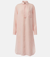 Loro Piana Lora linen shirt dress