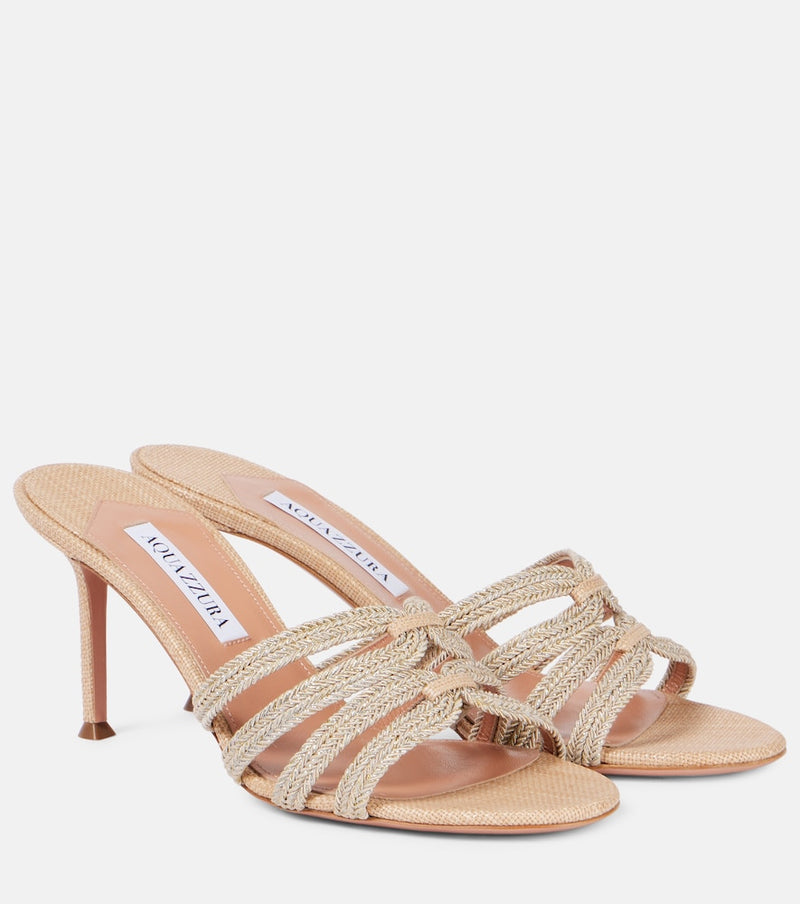 Aquazzura Playita 75 mules