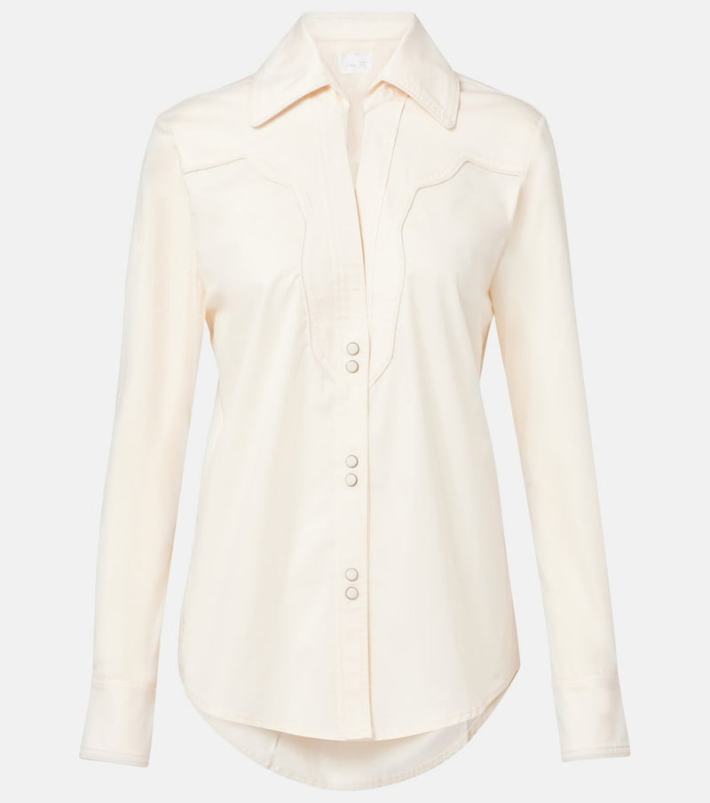 Johanna Ortiz Cotton-blend poplin shirt