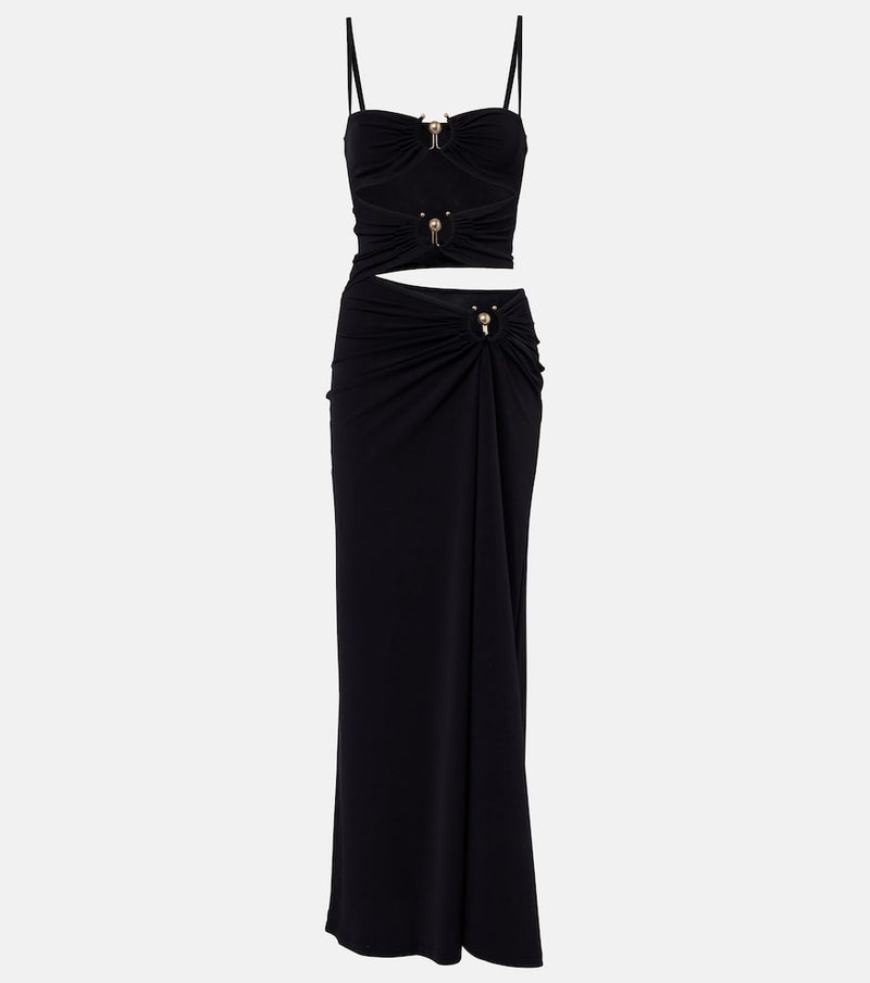 Christopher Esber Orbit jersey maxi dress
