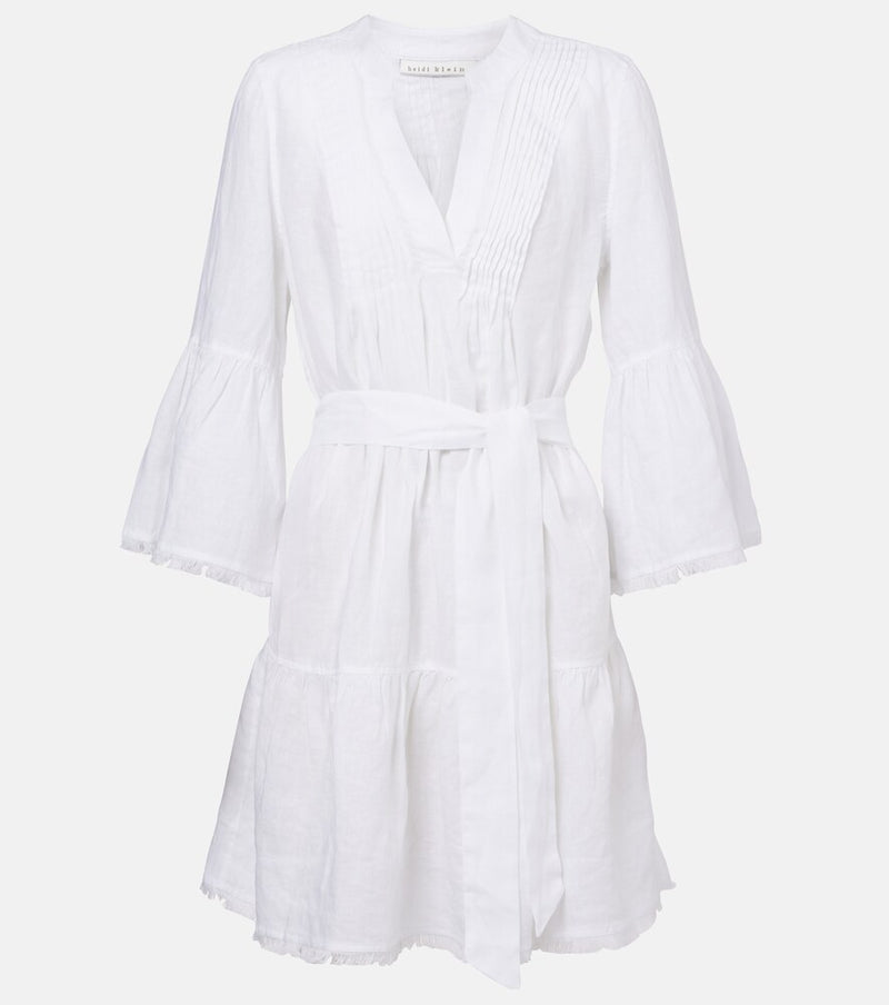Heidi Klein Belted linen kaftan