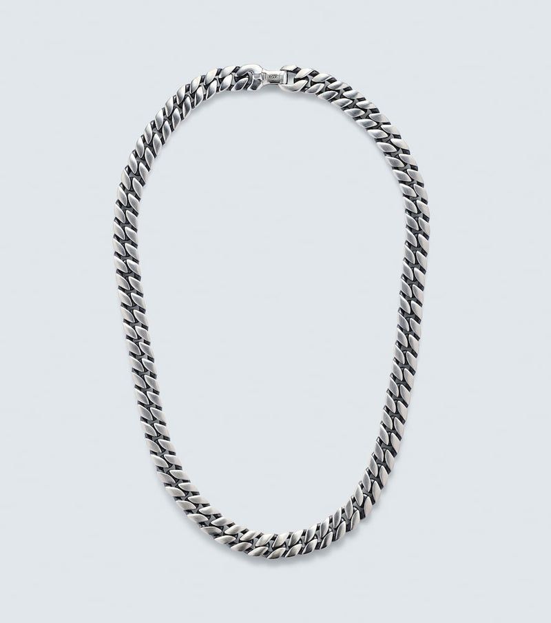 David Yurman Sterling silver chain necklace