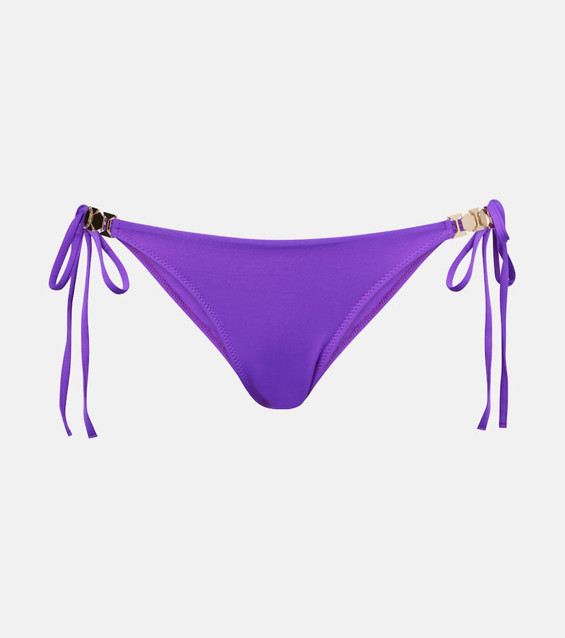 Melissa Odabash Anguila bikini bottoms in Purple