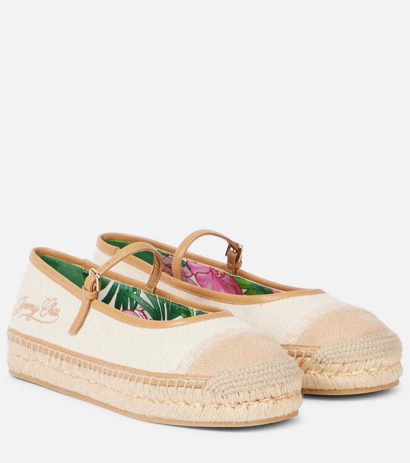 Jimmy Choo Aciel espadrille slides