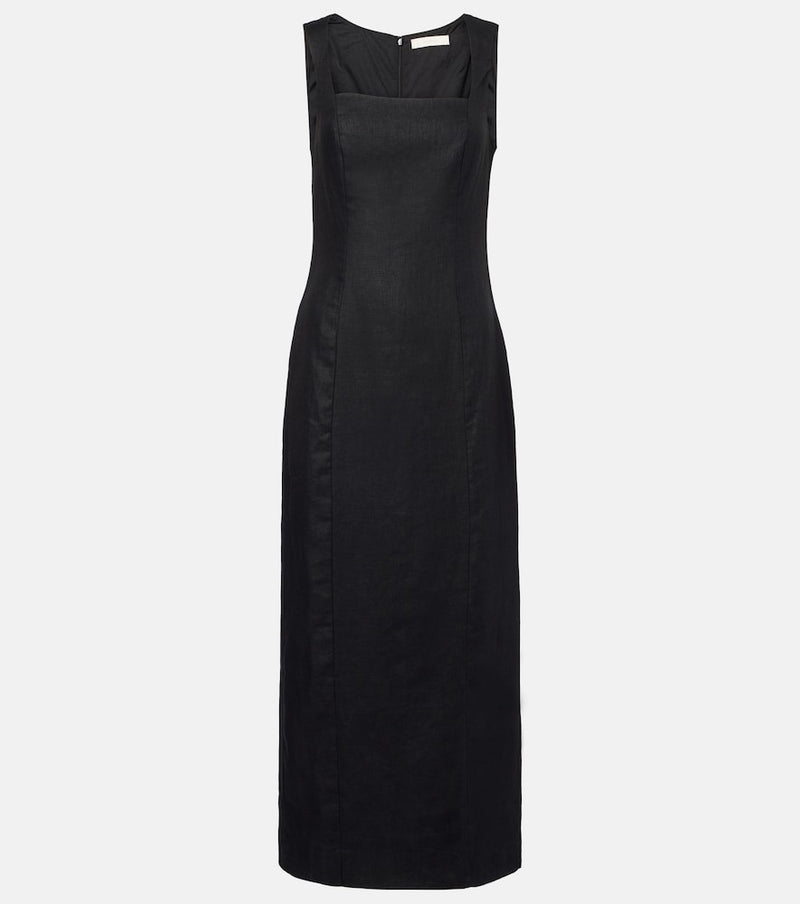 Faithfull Felice linen midi dress