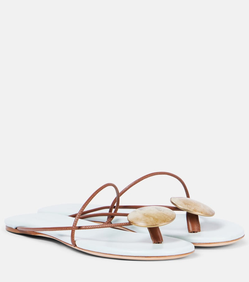 Christopher Esber Doma embellished leather sandals