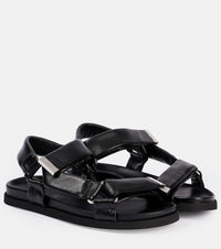 The Attico Salinas leather sandals