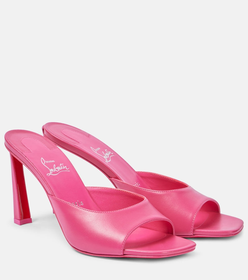 Christian Louboutin Condora 85 leather mules