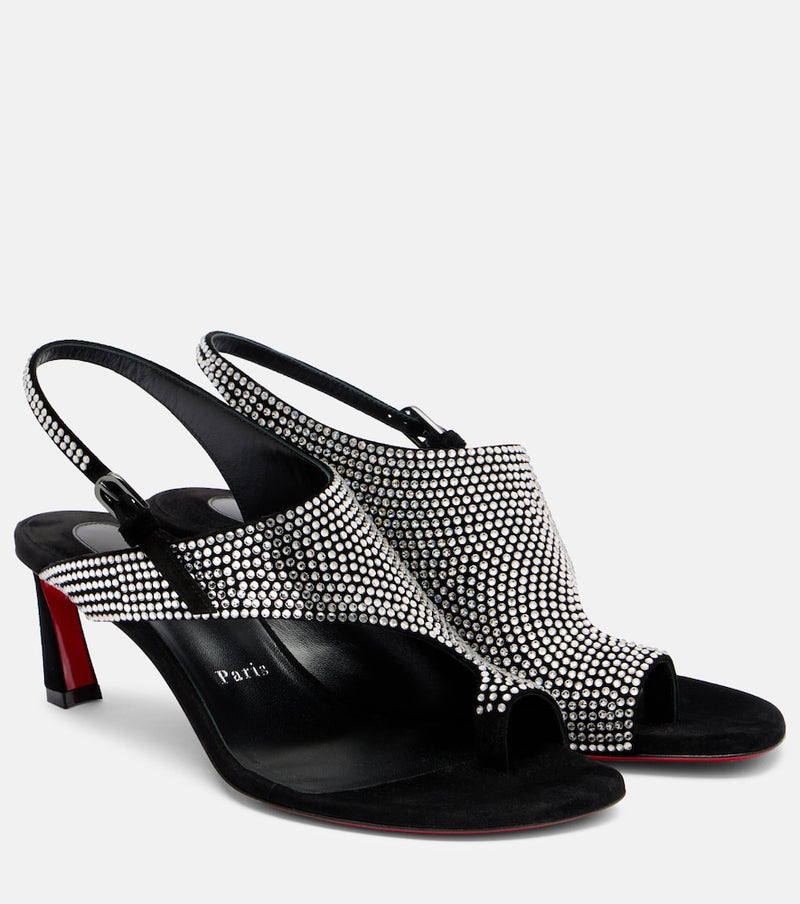 Christian Louboutin Viva Condora 55 suede sandals
