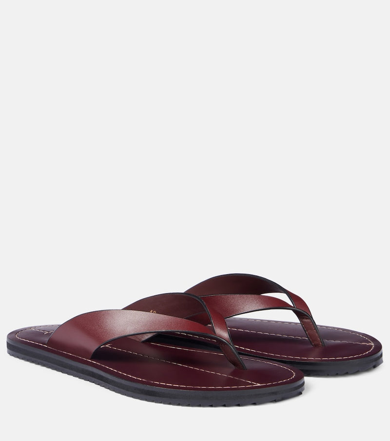 A. Emery Flora leather sandals