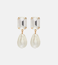 Jennifer Behr Liana gold-plated drop earrings