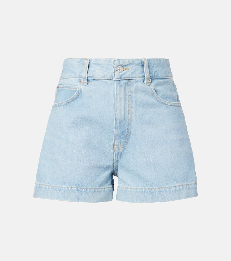 Frame The Charm denim shorts in Blue