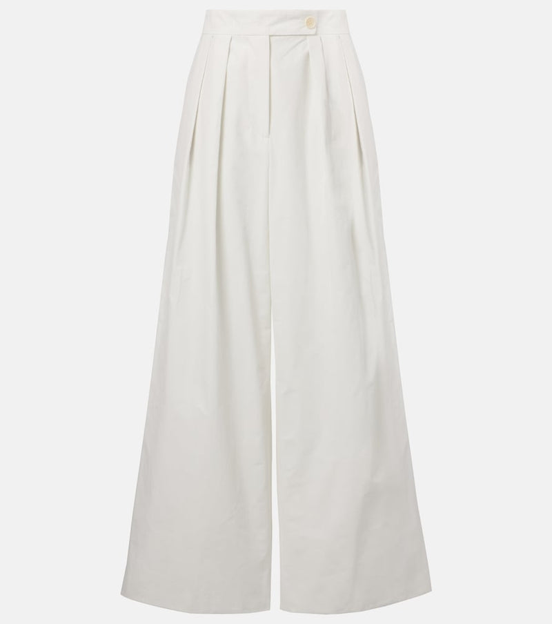 Dries Van Noten Pleated wide-leg pants