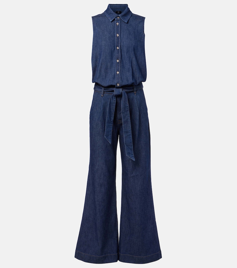 7 For All Mankind Denim jumpsuit