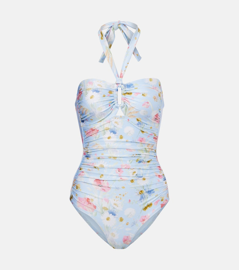 Zimmermann Lucky floral swimsuit
