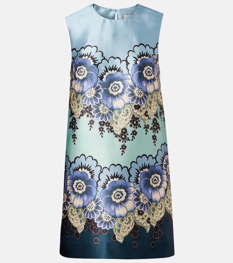 Alemais Floral satin minidress