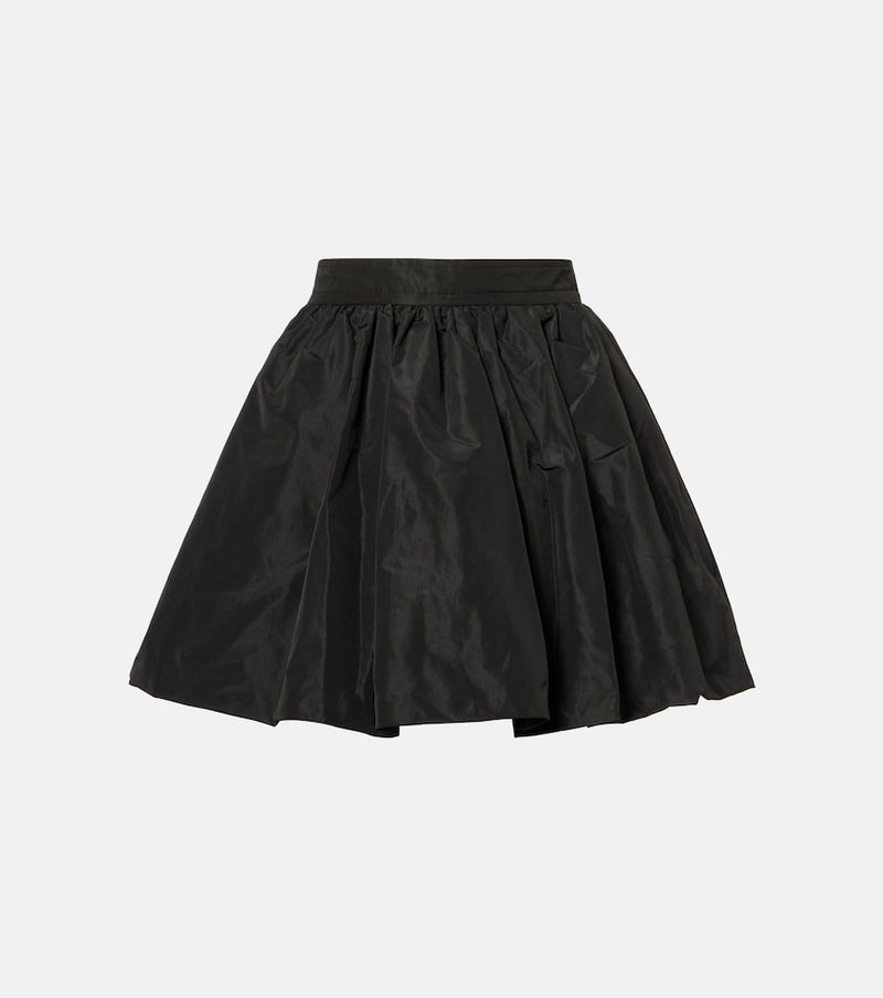 Patou Bubble faille miniskirt