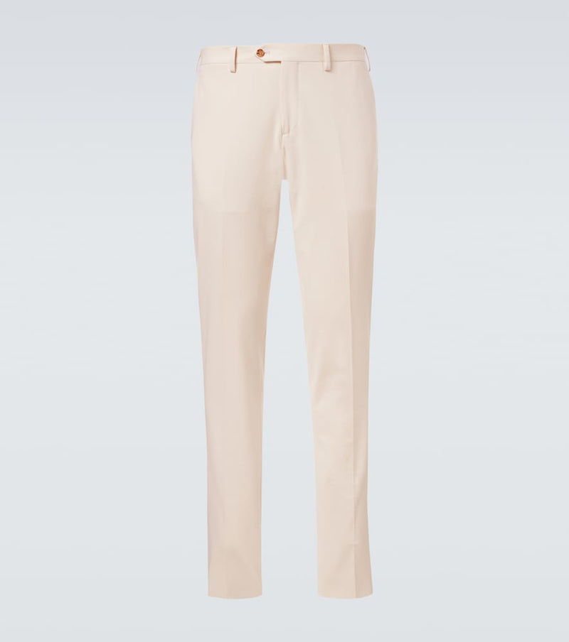 Lardini Cotton-blend straight pants