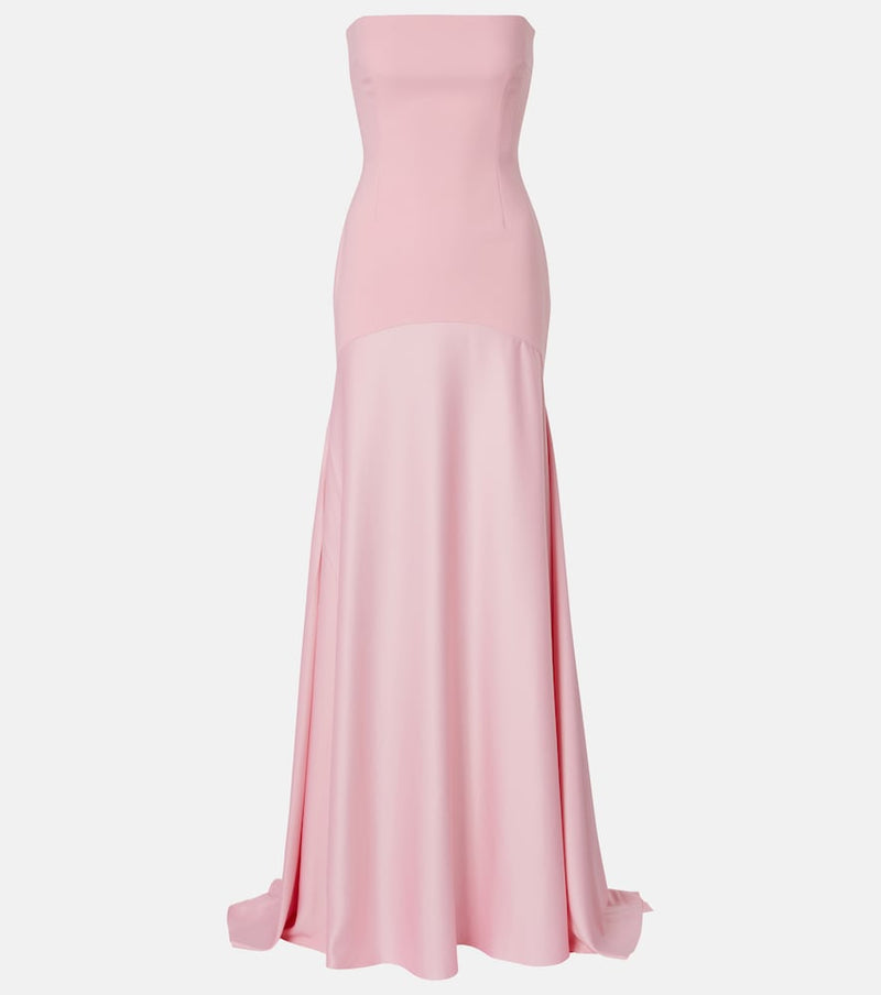Solace London Alessandra satin gown